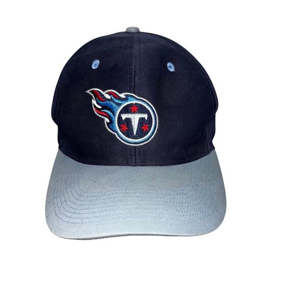NFL Tennessee Titans Snap Back Adjustable Logo Baseball Hat - Picture 1 of 6